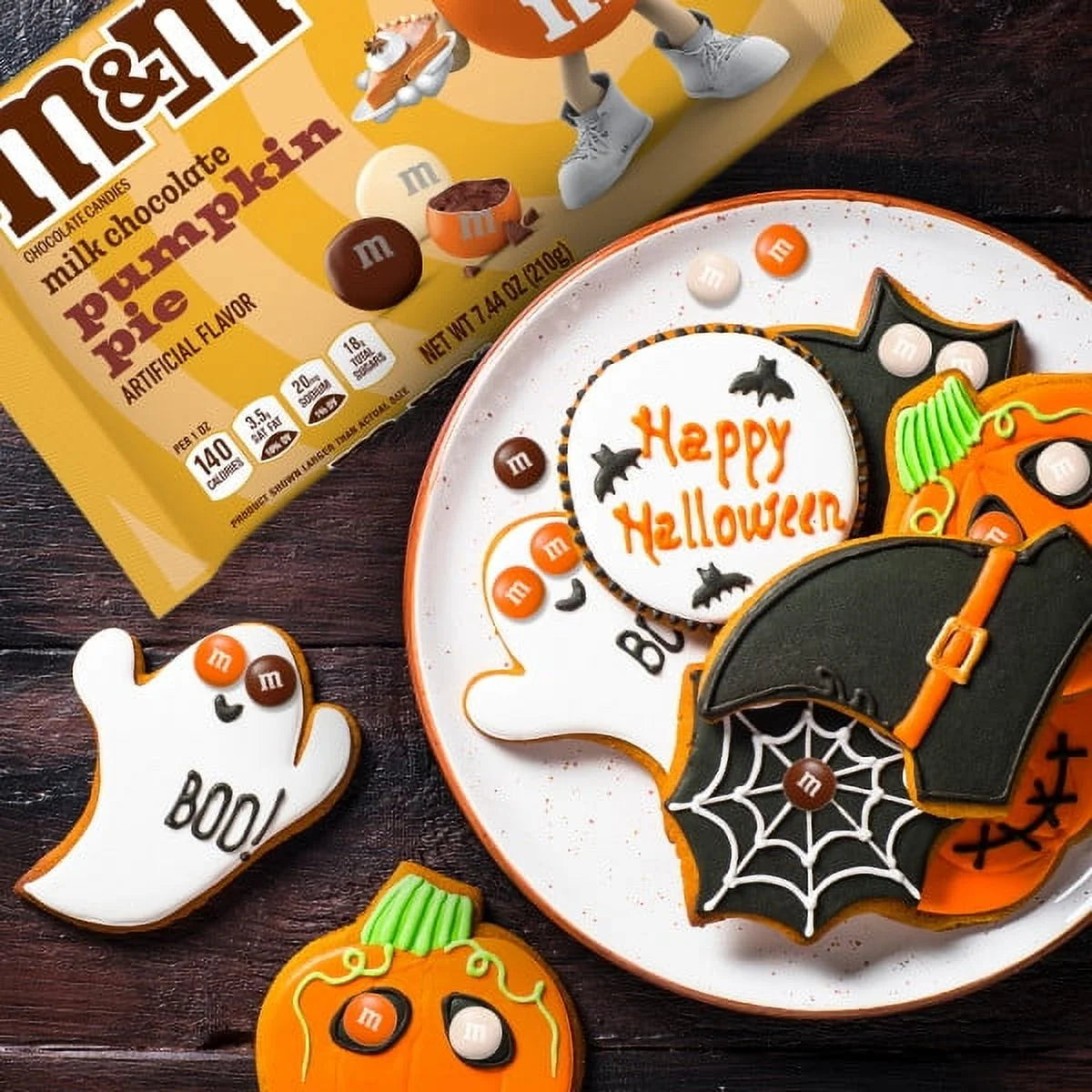 Pumpkin Pie Milk Chocolate Candy - 7.44 Oz Bag
