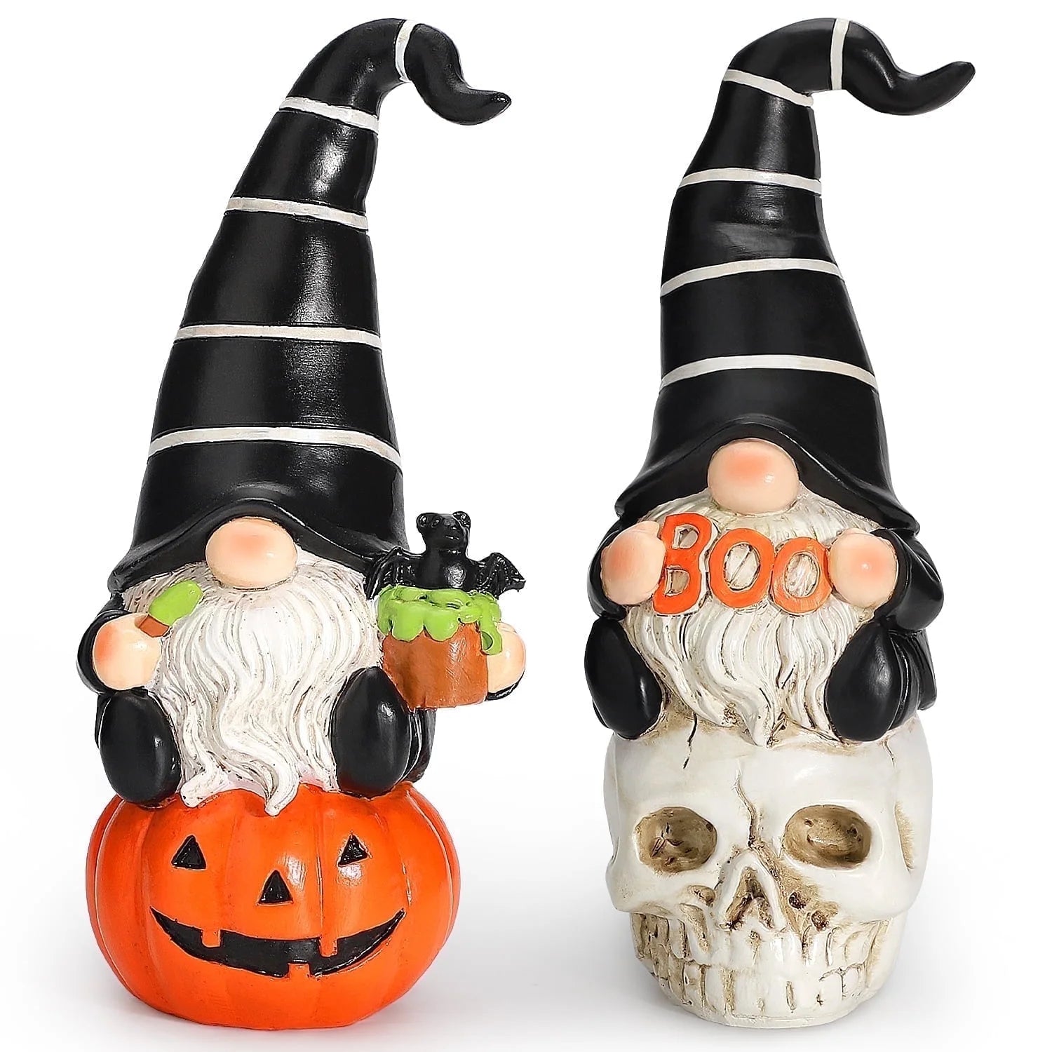 Adorable 2-Pack Halloween Gnomes - Perfect Indoor Decorations & Unique Halloween Gifts!