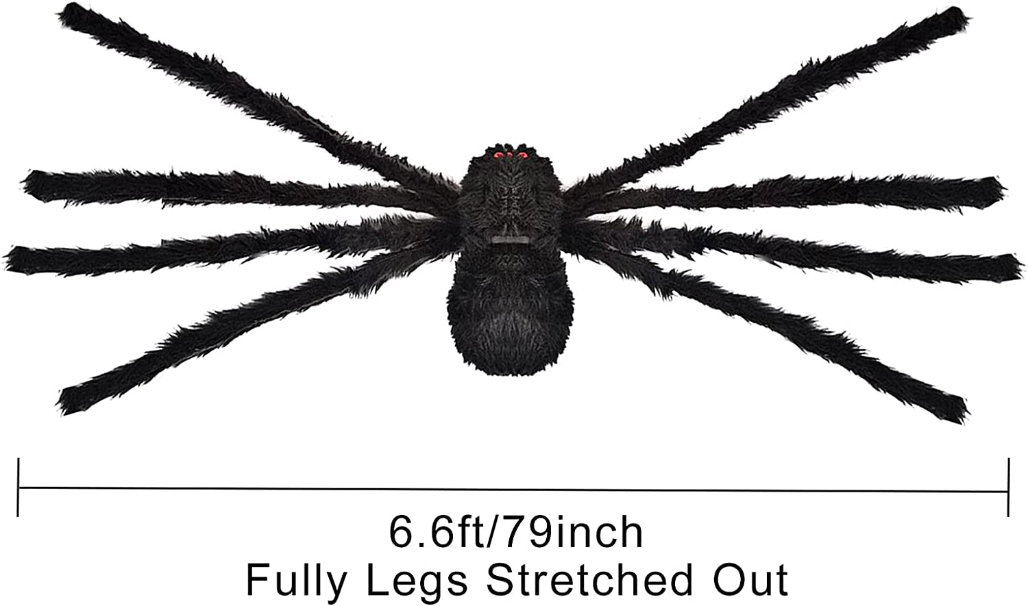 6 FOOT TALL SPIDER!! Halloween Decoration. 