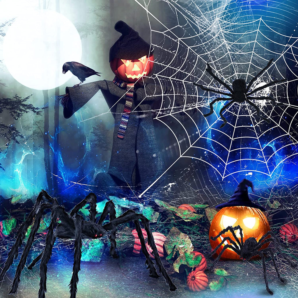 6 FOOT TALL SPIDER!! Halloween Decoration. 